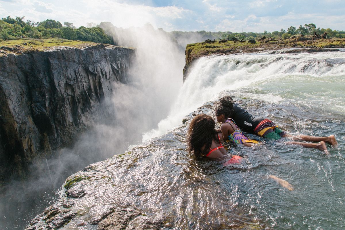 Дьявольский водоём (Devil’s Pool)